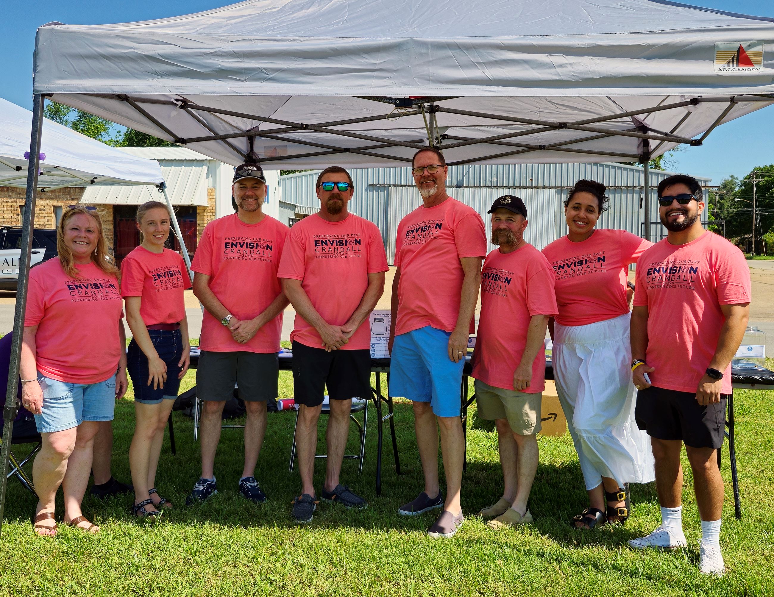City staff pose for a picture at the Splash into Summer event on June 8th, 2024