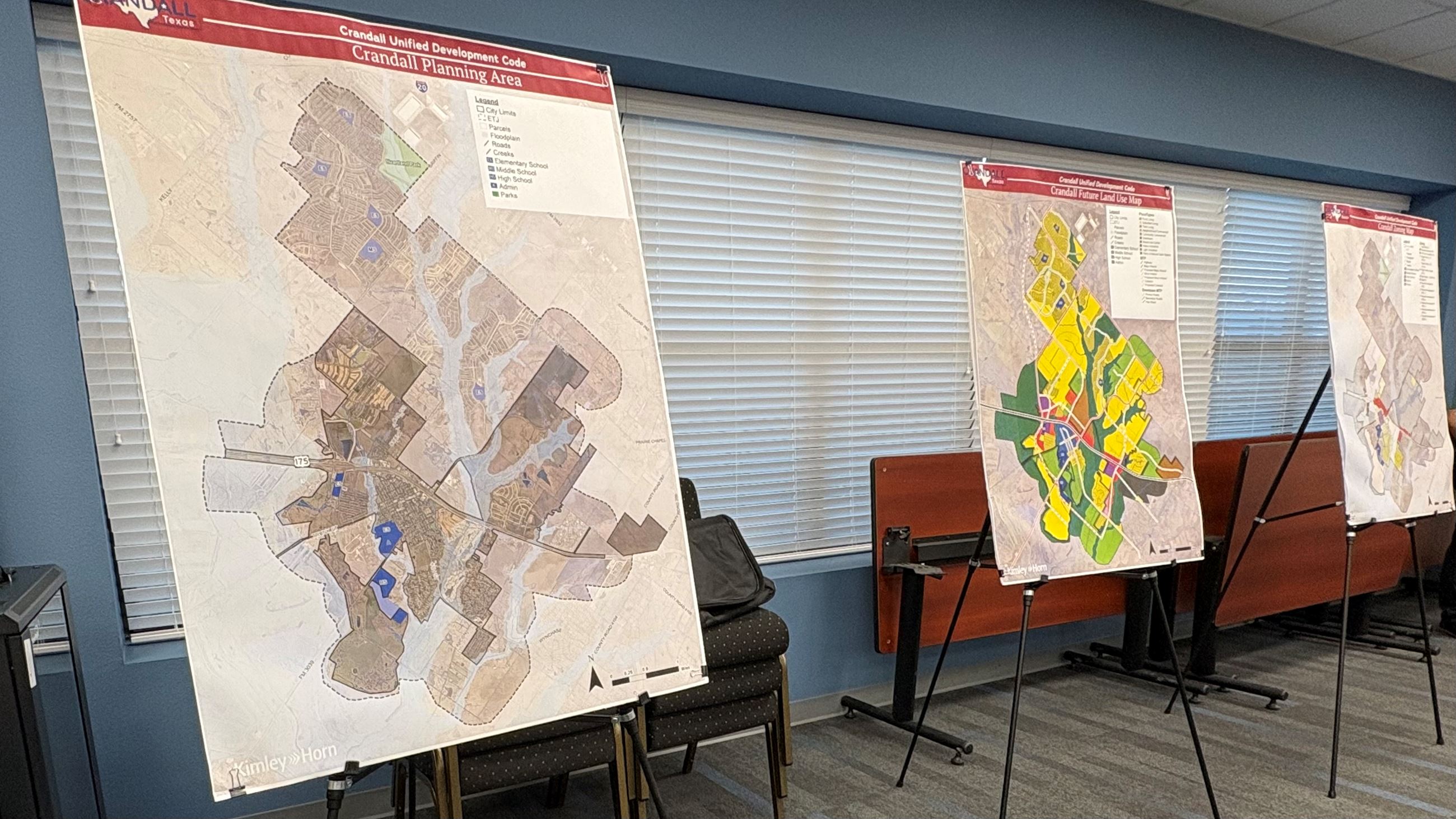 UDC Meeting Picture 5 - Picture of Crandall's Maps - Left Angle View