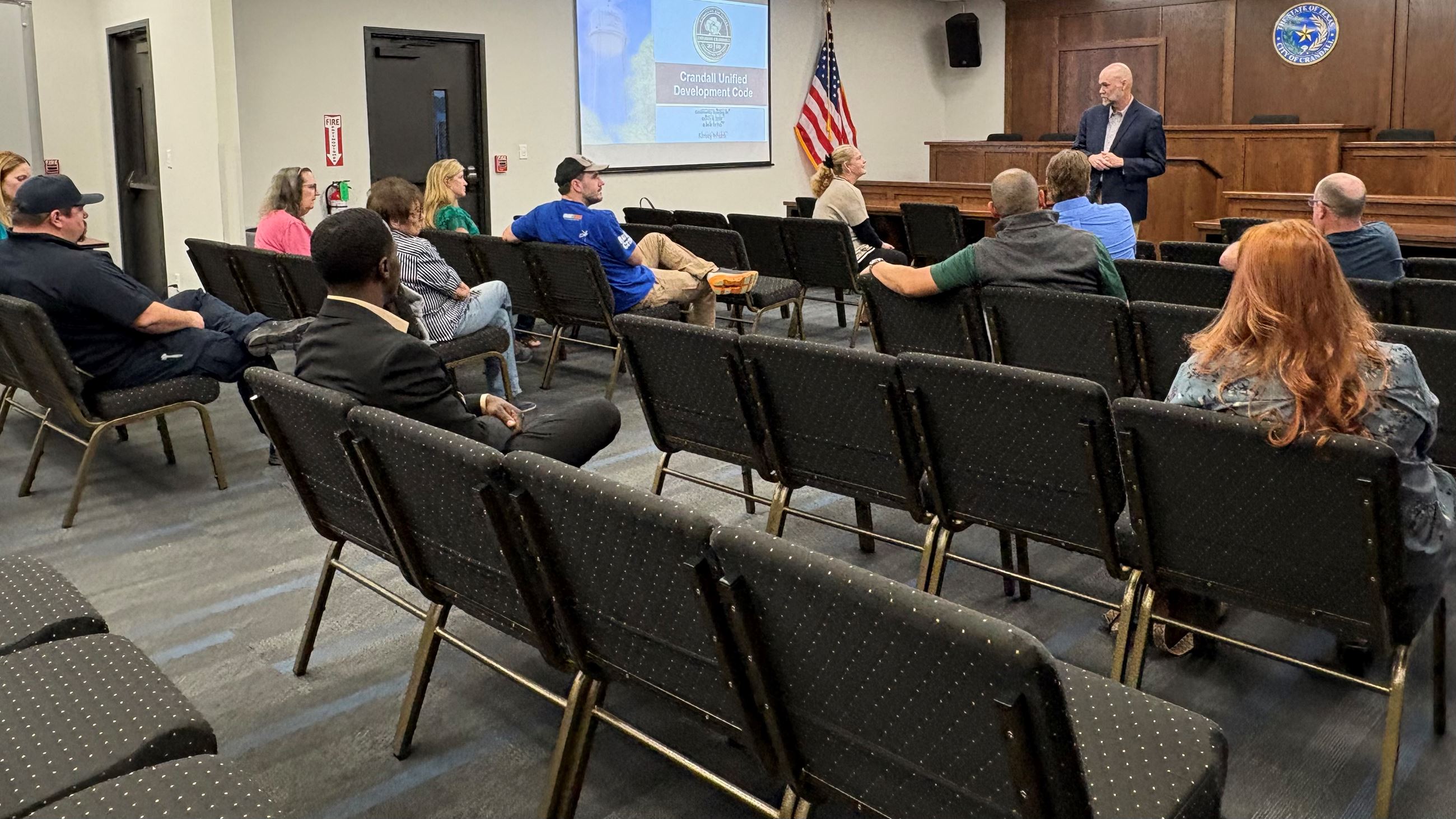 UDC Meeting Picture 9 - Mayor's Introduction before the Meeting