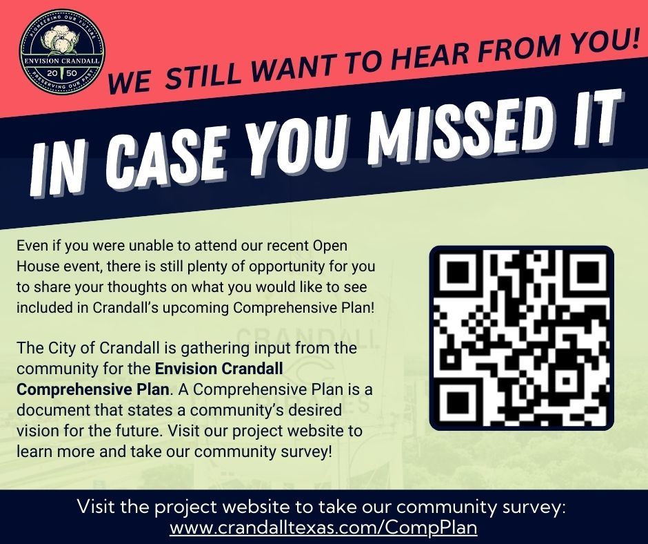 Crandall Open House Last Survey