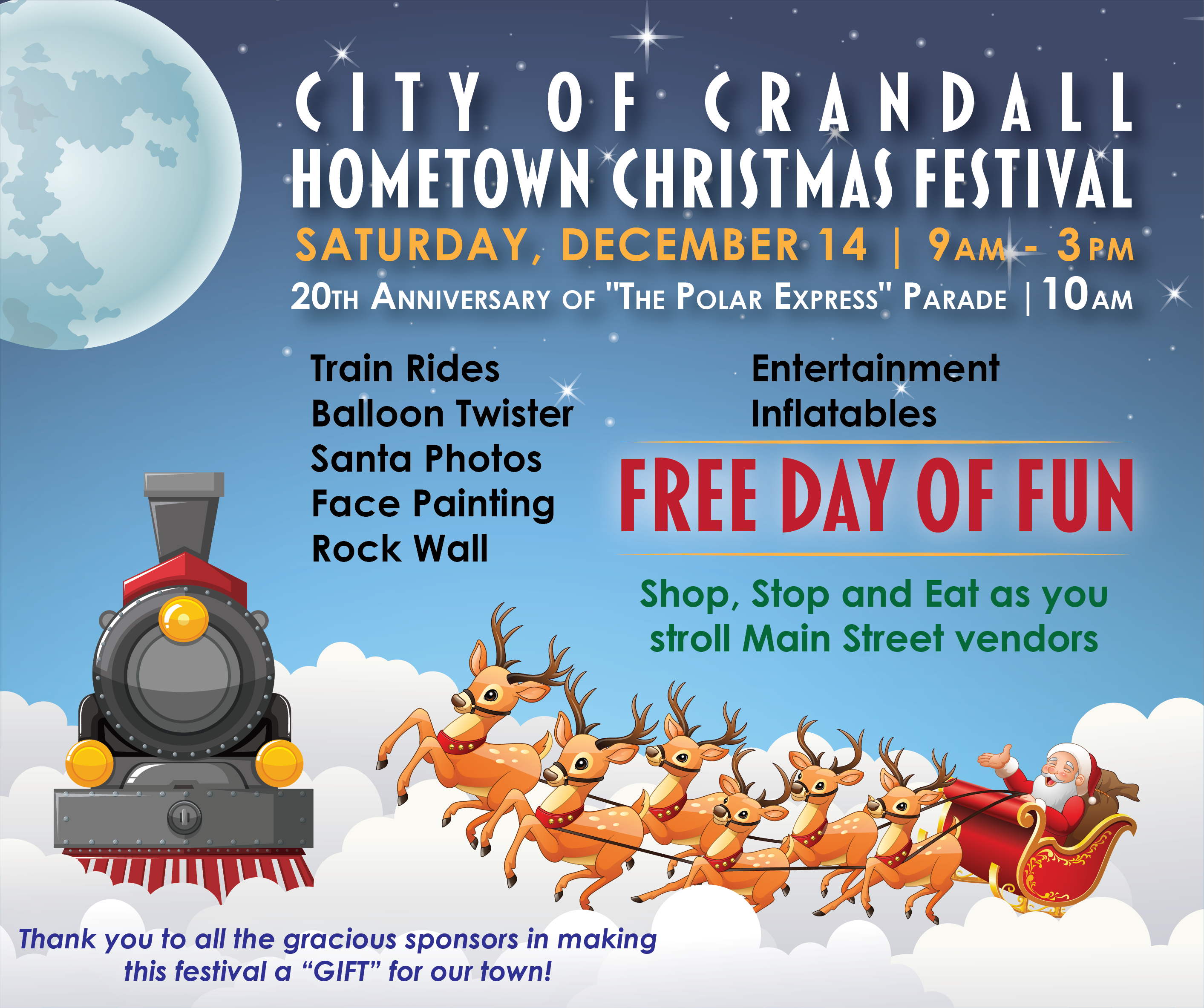 Crandall Christmas Festival 2024 information